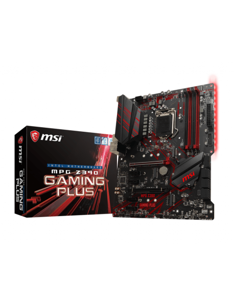 MSI MPG Z390 GAMING PLUS DDR4 4400MHZ 1XHDMI 1XDVI 2XM.2 USB 3.1 ATX 1151V2 
