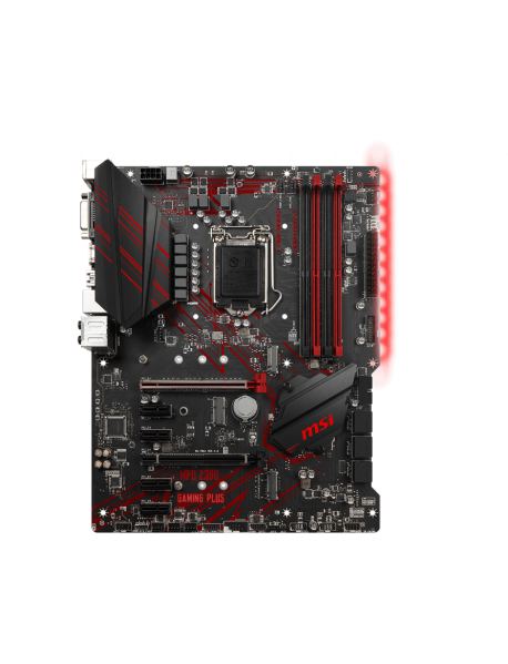 MSI MPG Z390 GAMING PLUS DDR4 4400MHZ 1XHDMI 1XDVI 2XM.2 USB 3.1 ATX 1151V2 