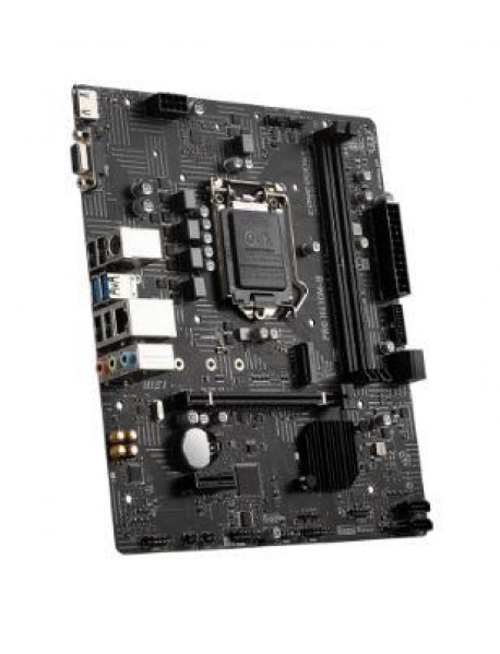 MSI PRO H410M-B DDR4 2933MHZ 1XVGA 1XHDMI 1XM.2 USB 3.2 MATX 1200P