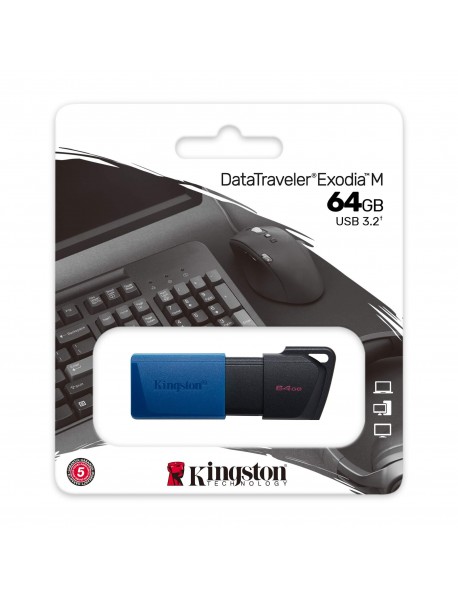 64 GB KINGSTON USB 3.2 GEN 1 DT EXODIA M DTXM/64GB 