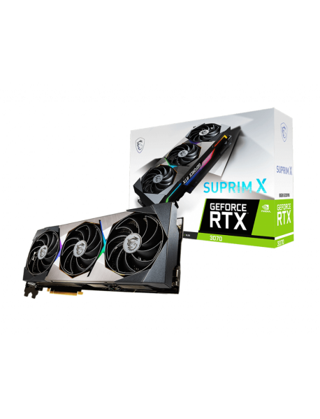 MSI GEFORCE RTX3070 SUPRIM X 8G LHR DDR6 256B 1XHDMI 3XDP 