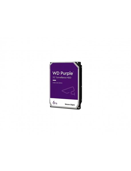 6 TB WD 3.5 PURPLE SATA3 5700RPM 64MB 7/24 GUVENLIK WD63PURZ (3 YIL RESMI DIST GARANTILI) 