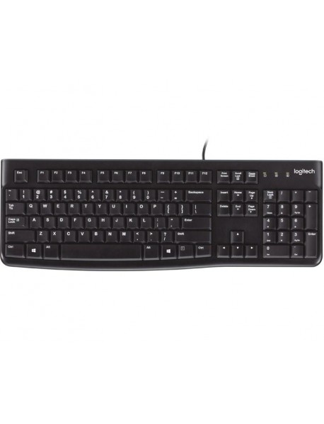 LOGITECH K120 Q USB KLAVYE 920-002505 SIYAH KABLOLU 