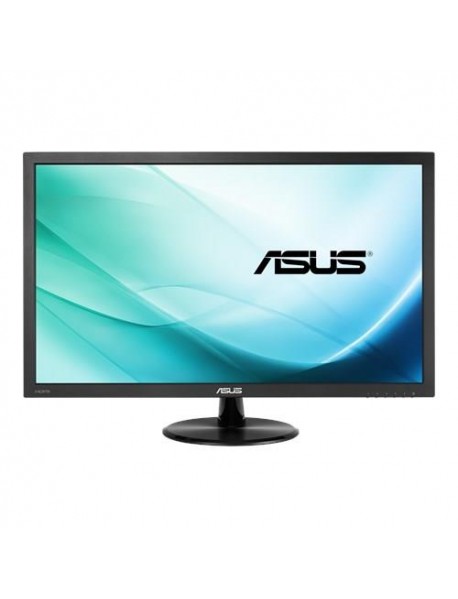21.5 ASUS VP228HE 1MS 60MHZ 1XVGA 1XHDMI FHD 1920X1080 HOPARLÖR FLICKER-FREE DÜŞÜK MAVİ IŞIK VESA SİYAH 