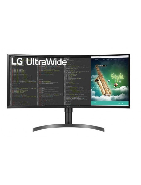 35 LG 35WN75C-B ULTRAWIDE CURVED VA 5MS 100M 2XHDMI DP USB-C QHD 3440X1440 FREESYNC VESA SIYAH 