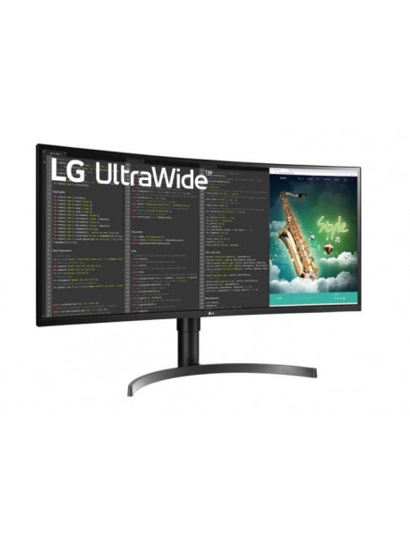 35 LG 35WN75C-B ULTRAWIDE CURVED VA 5MS 100M 2XHDMI DP USB-C QHD 3440X1440 FREESYNC VESA SIYAH 